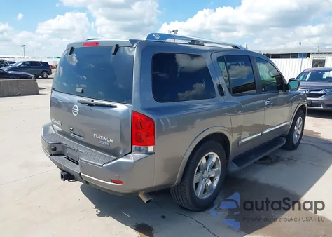 2013 Nissan Armada Platinum из США, поврежденный, VIN 5N1BA0ND0DN613158